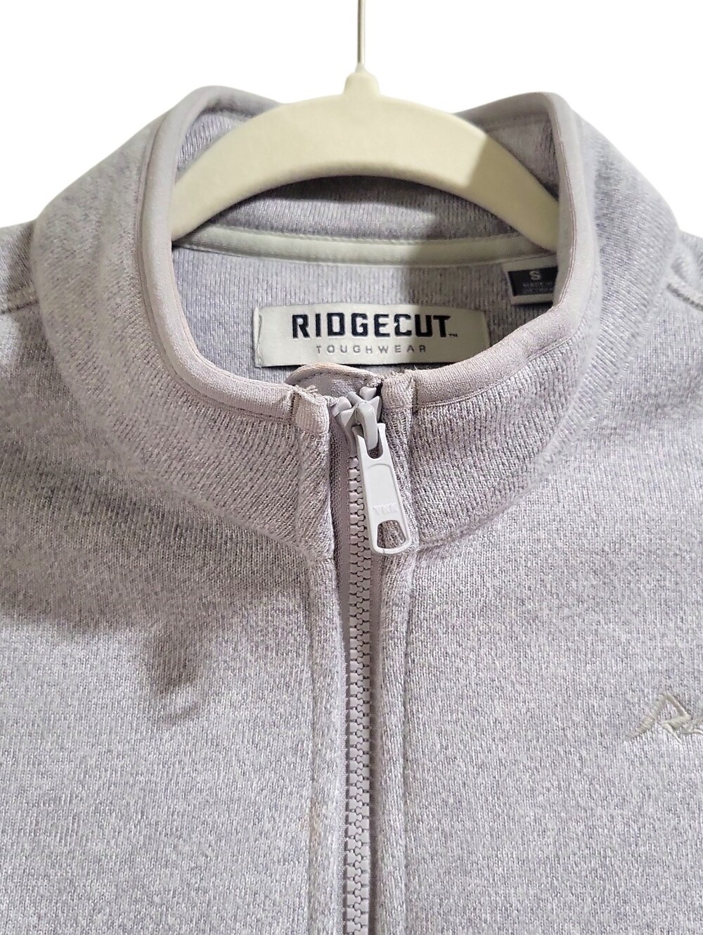Ridgecut Toughwear Women's Gray Full Zip Fleece Lined Vest Size S Zip Pockets - Picture 5 of 15